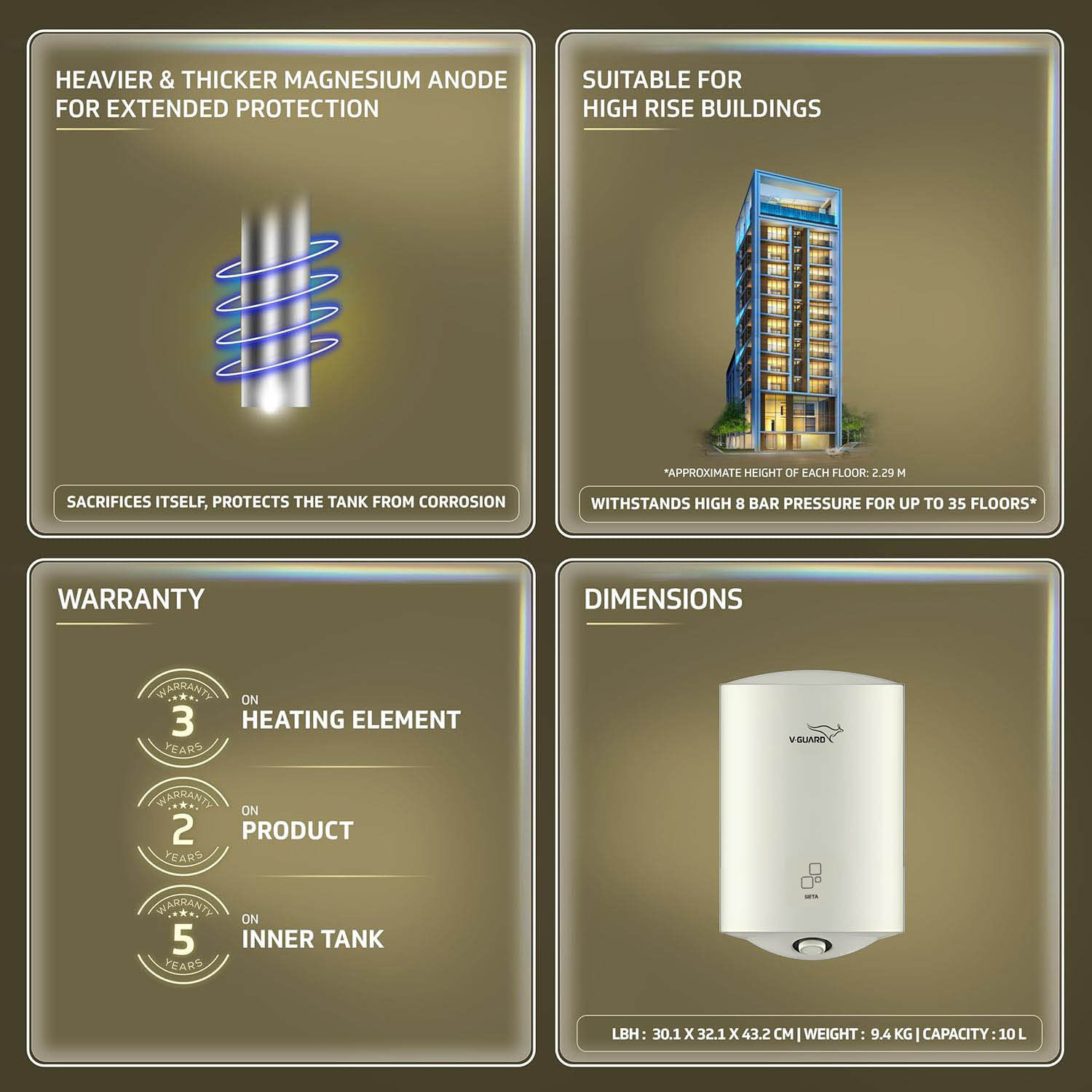 SA Enterprises Geyser